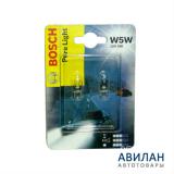  Bosch W5W+30% 12V  Pure Light  301026  
